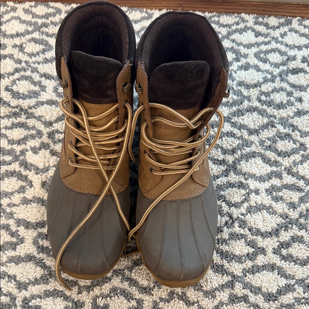 Sperry Men's Boots in Brown and Gray
